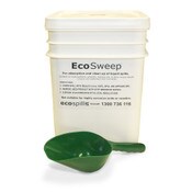 SAB10 EcoSweep Bioactive Absorbent 10kg Bucket with Scoop | EcoSweep Absorbent | fuel and oil spill clean up | hydrocarbon spill absorbent | premium absorbent | not kitty litter | best absorbent for